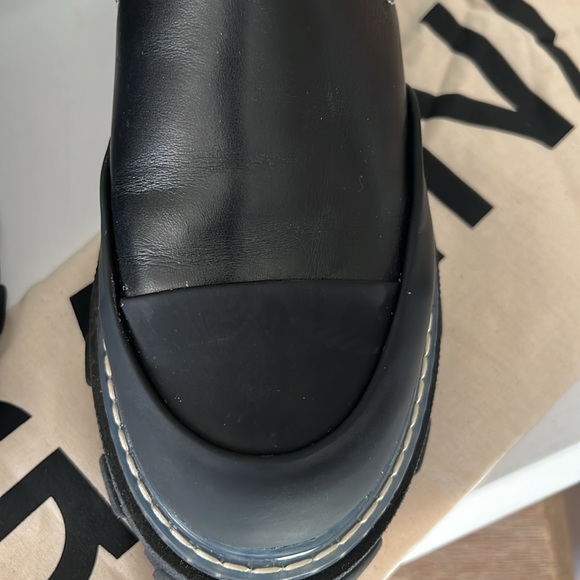 Ganni black cleated low Chelsea boot size 40 - Picture 5 of 12